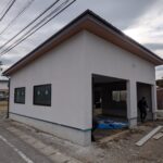 車庫新築工事　